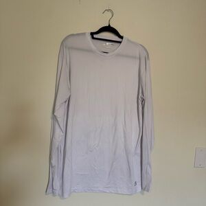 Avalanche | Men's Classic White Long Sleeve Tee